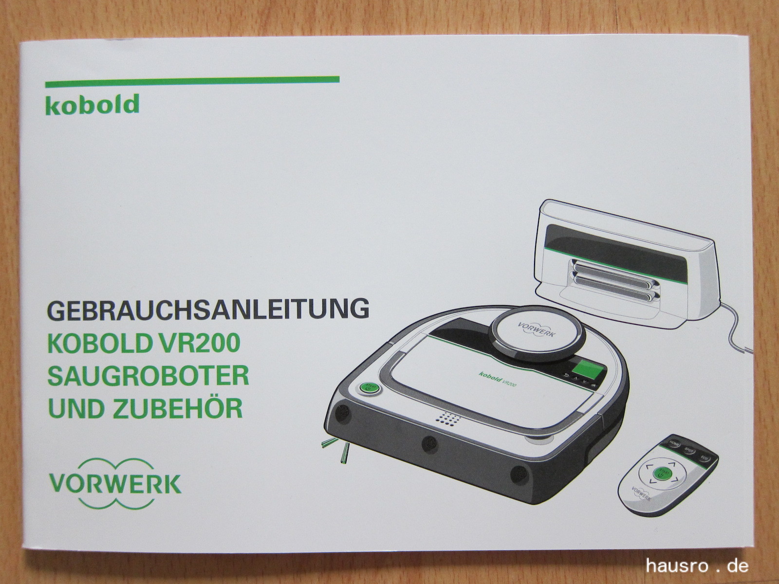 Vorwerk Kobold VR200 Gebrauchsanleitung