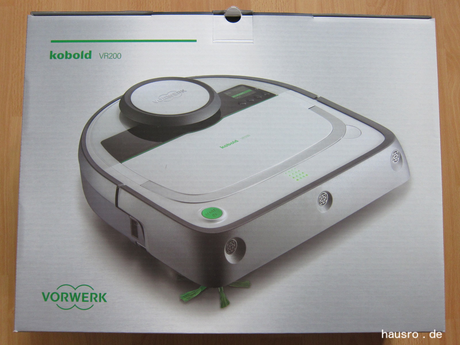 Vorwerk Kobold VR200 Verpackung